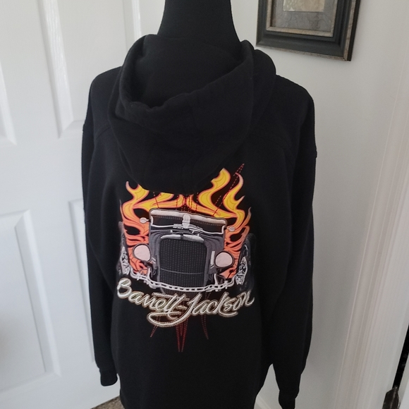 Barrett Jackson Auctions 4XL Jacket with hood full zip Car Collectors - Picture 6 of 6